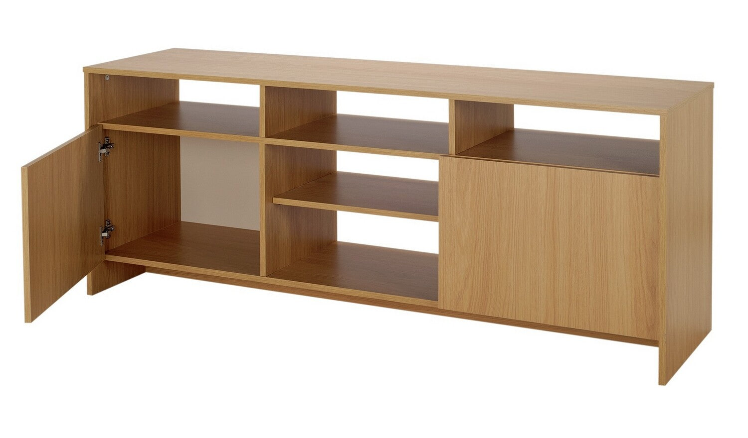 Habitat Turin 2 Door Extra Large TV Unit - Oak Effect