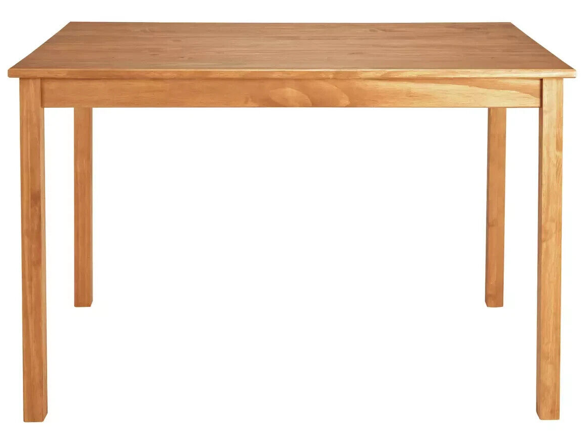 Raye Solid Wood 4 Seater Dining Table - Natural