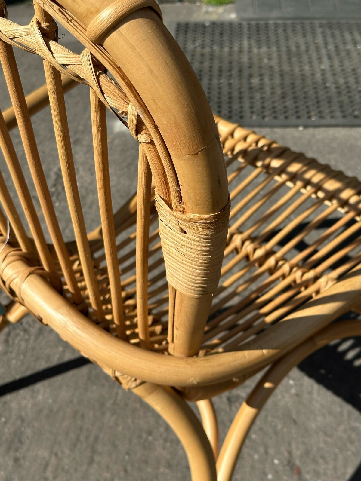 Habitat Wyatt Rattan Chair - Natural (S)
