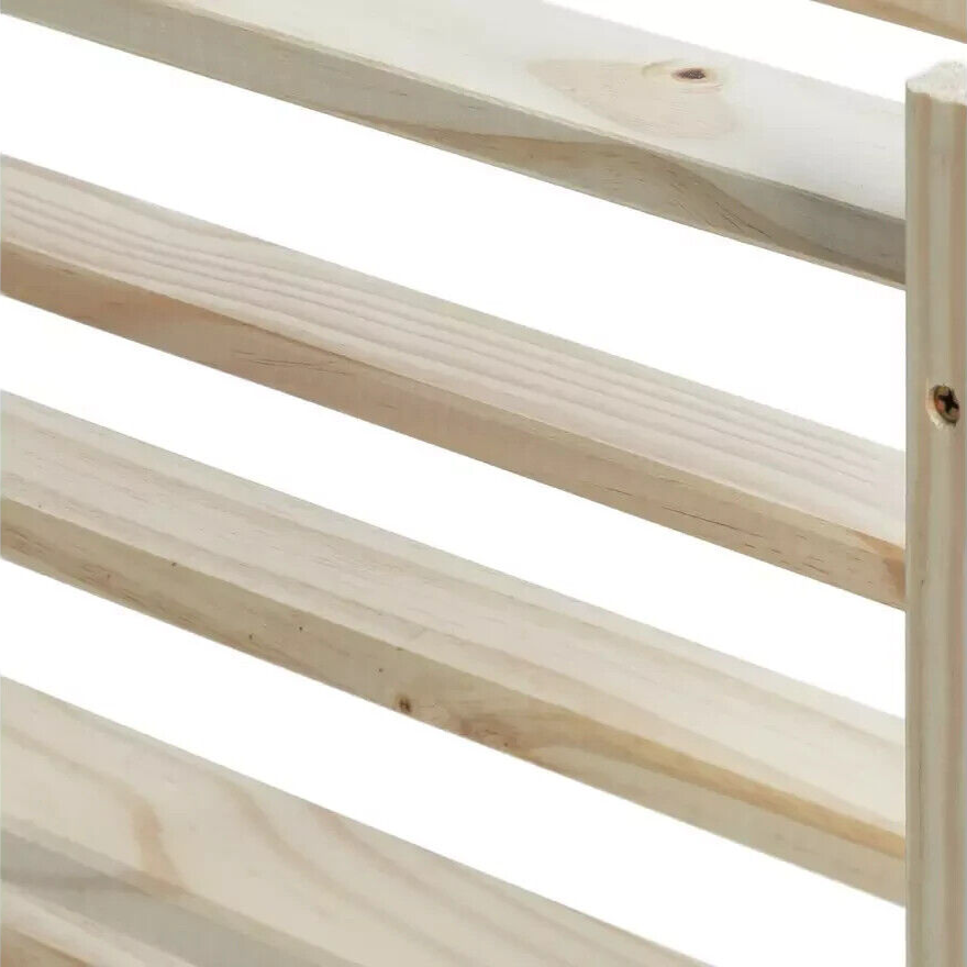 Karee 4 Shelf Shoe Storage Rack - Pine