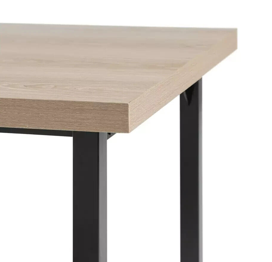 Habitat Zayn Wood Effect 4 Seater Dining Table - Natural | Modern Furniture
