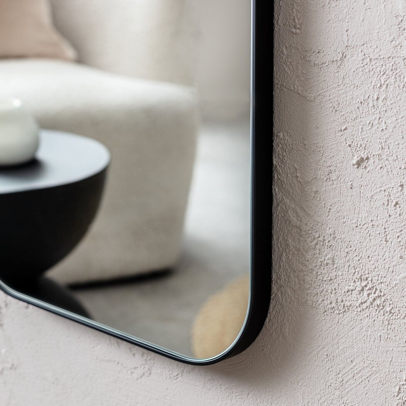 Habitat Patsy Black Full Length Wall Mirror