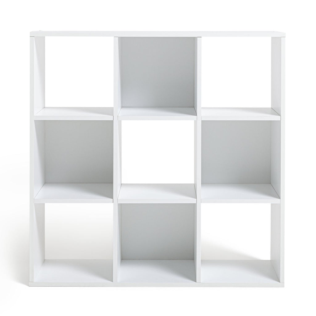 Habitat Squares 9 Cube Storage Unit - White | White Cube Shelf Storage Organizer