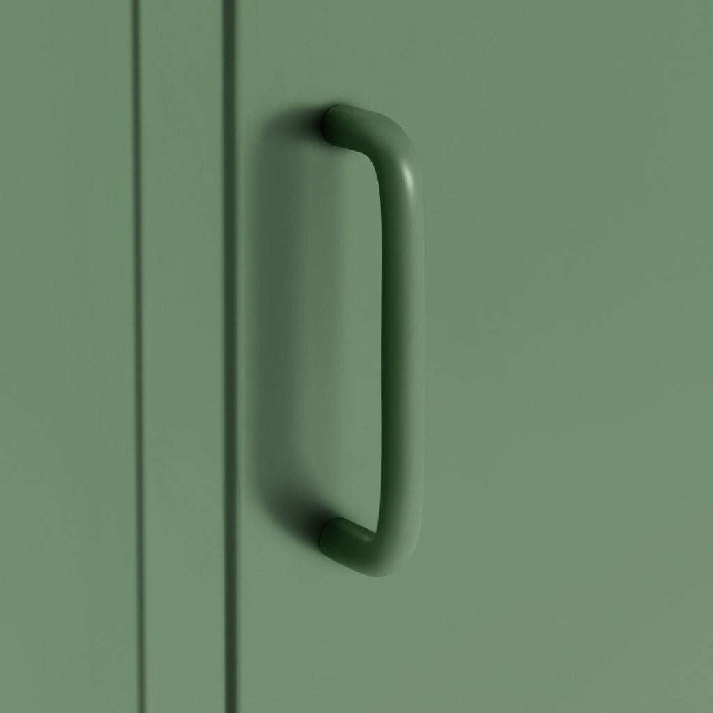Habitat Stevie Tall 1 Door 4 Shelf Locker - Green