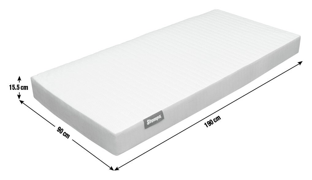 Stompa S Flex Air Flow Pocket Sprung Mattress - Single