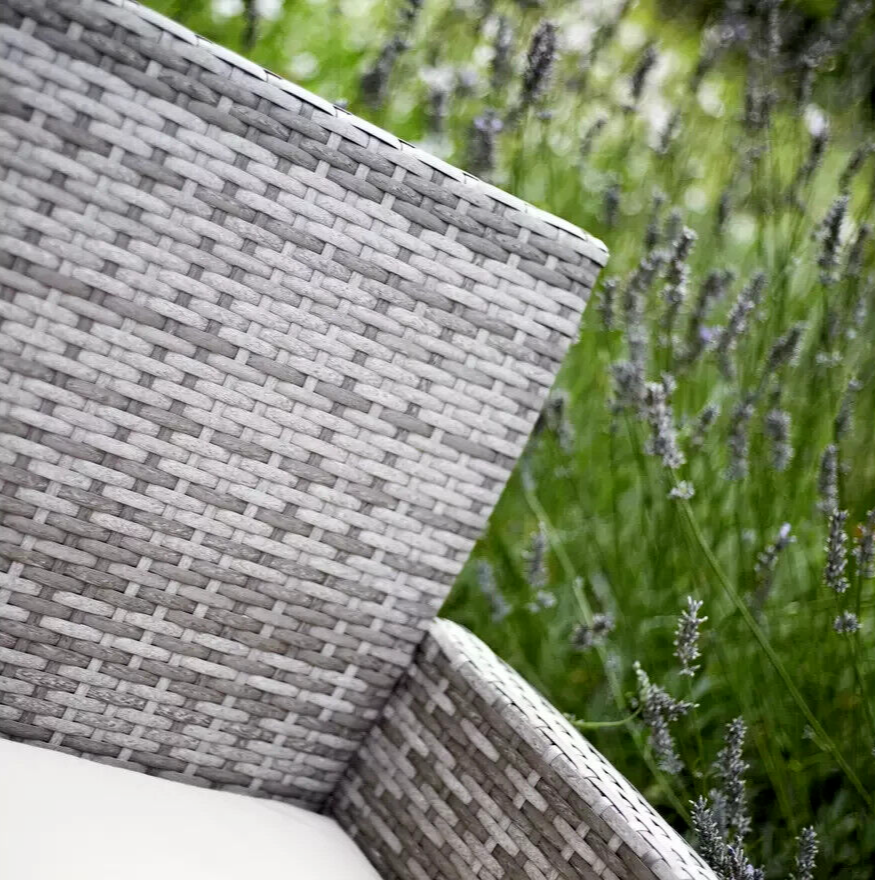 Home Lucia 4 Seater Rattan Effect Garden Sofa Set | Outdoor Patio Furniture