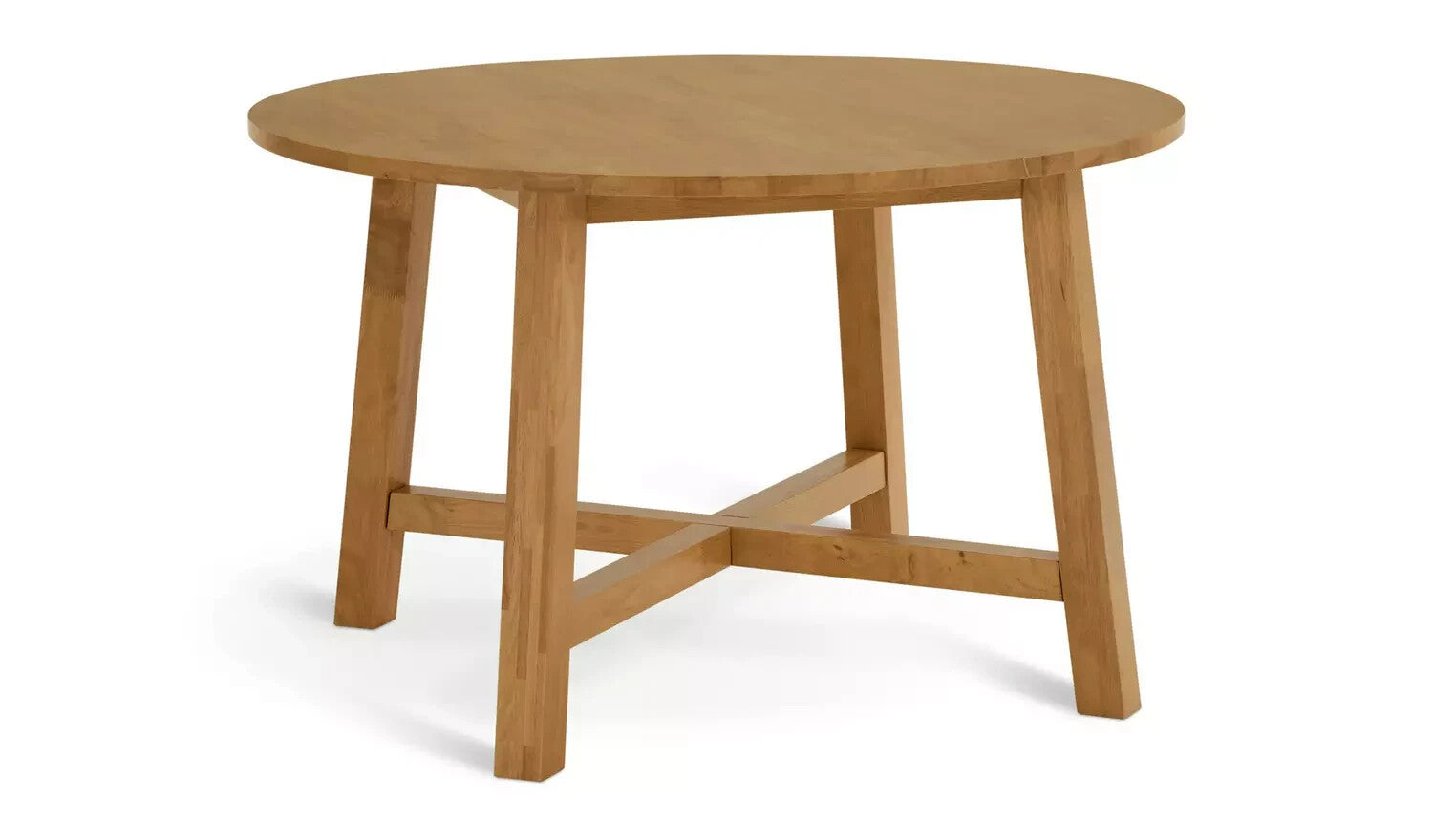 Trieste Round 4 Seater Dining Table - Oak