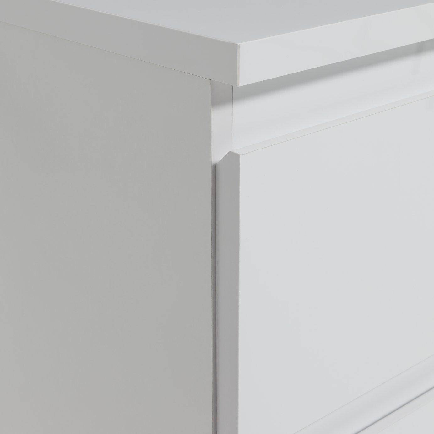Habitat Jenson Gloss 3 Drawer Chest - White ( B Grade 31382 )