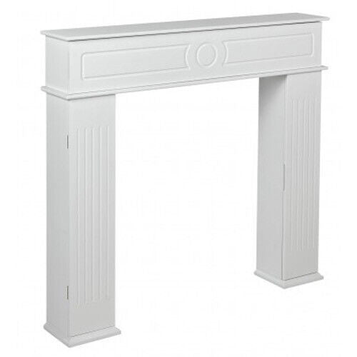 Habitat Fireplace Surround with Storage - White