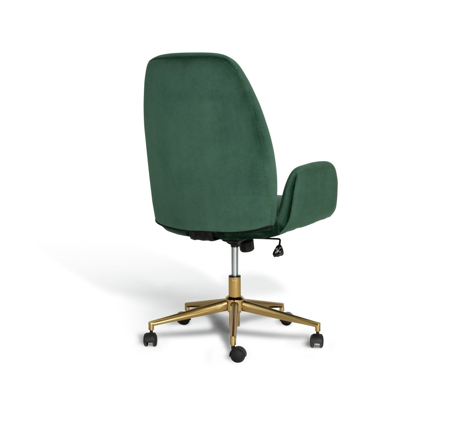 Clarice Velvet Office Chair - Green