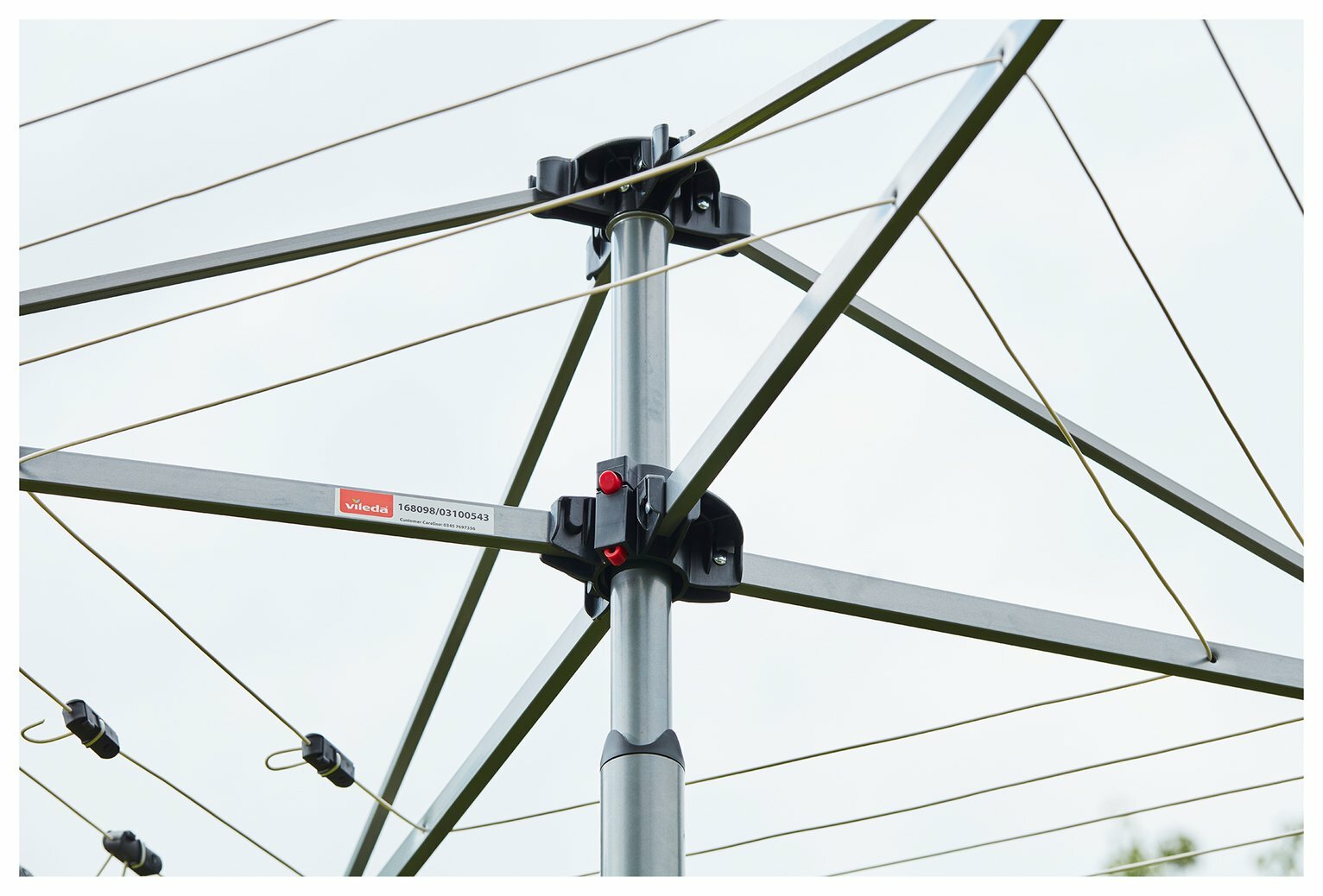 Vileda 60 Metre Super Dry Hoist Rotary Airer