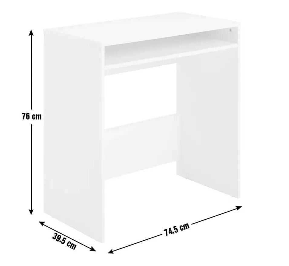 Kenora Office Desk - White