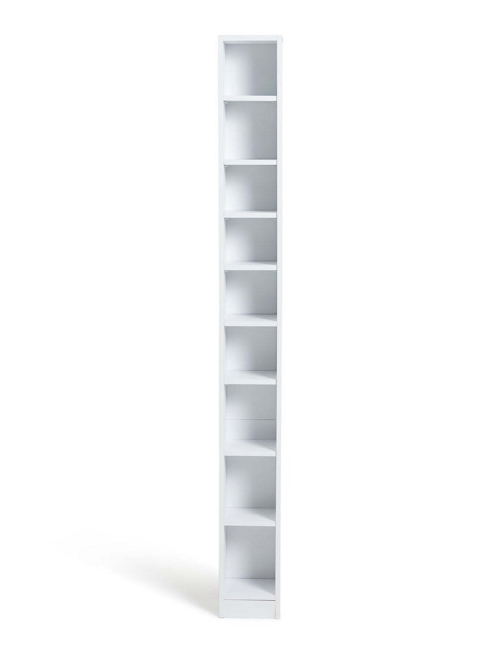 Maine Tall CD and DVD Storage unit - White