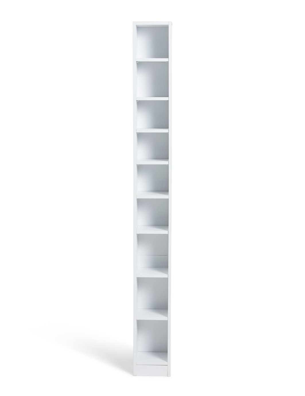 Maine Tall CD and DVD Storage unit - White