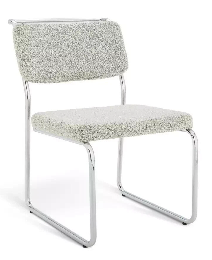 Habitat 60 Duomo Metal Dining Chair - Silver