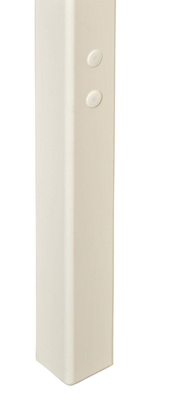Kaycie Mid Sleeper Single Bed Frame - White