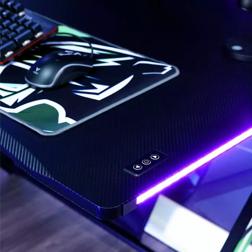 X Rocker Arteon RGB App Controlled LED Gaming Desk