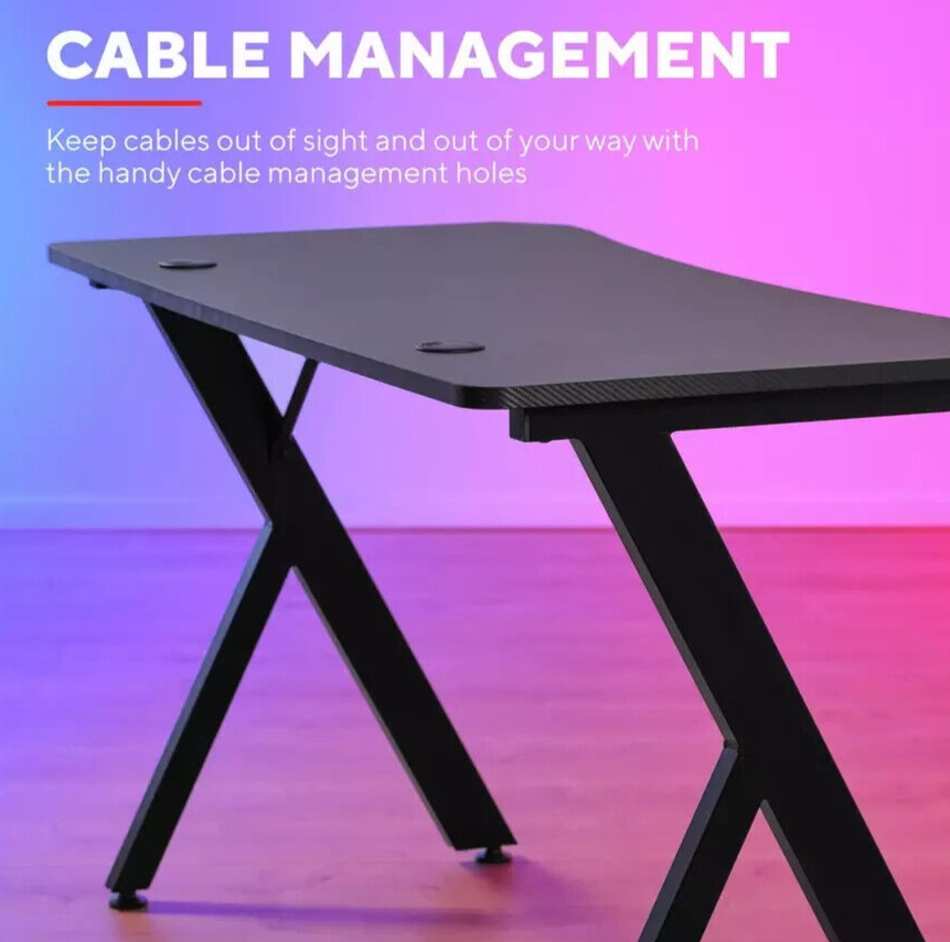 Trust GXT700 Omnius Gaming Desk - Black ( B Grade 33655 )
