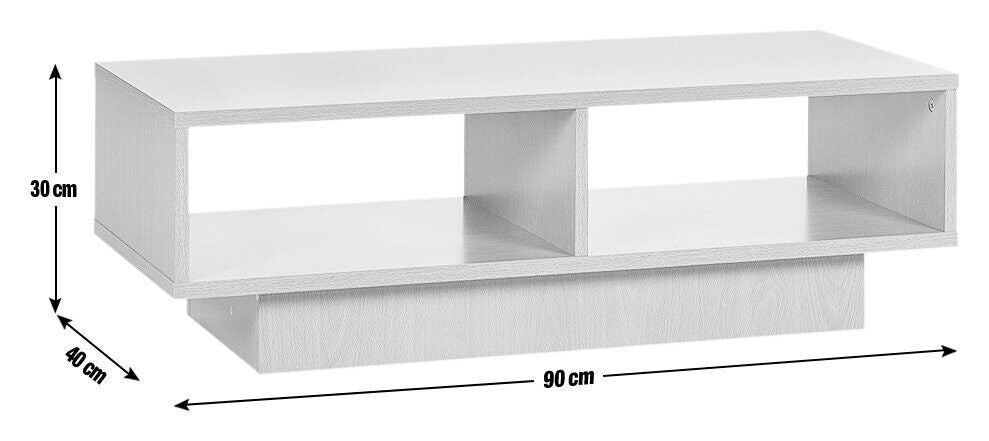 Habitat Cubes TV Unit - White | Modern TV Stand with Storage for Living Room