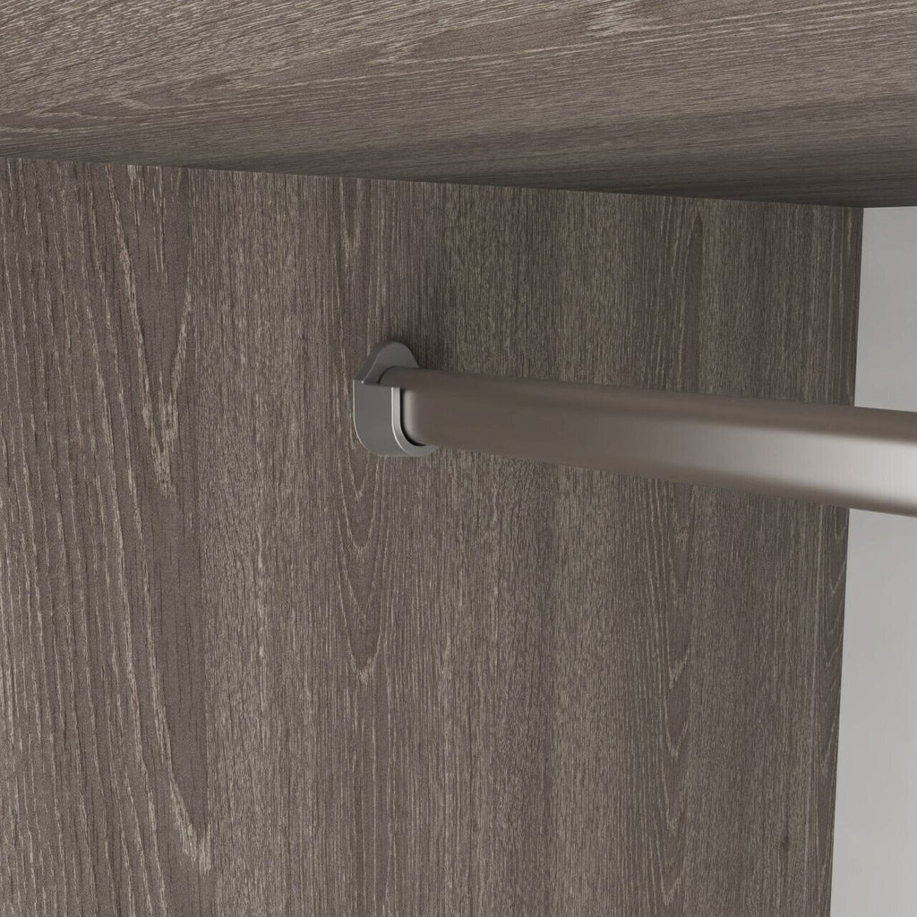 Seville 1 Door Wardrobe - Grey & Oak ( B Grade 51751 - 51752 )