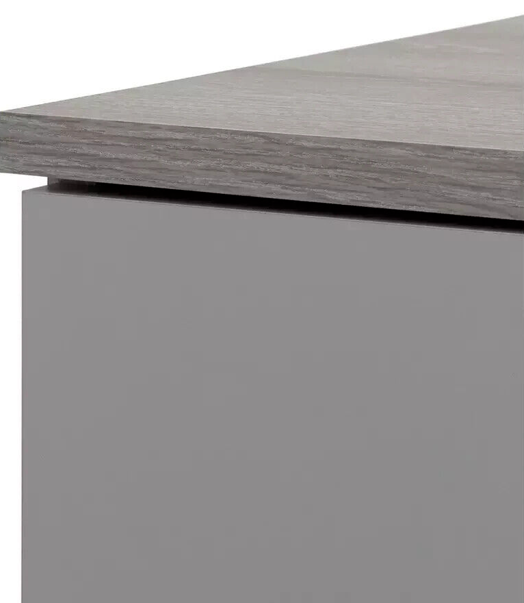 Home Venetia Shoe Storage Unit Grey | Compact Organizer for Hallway or Closet