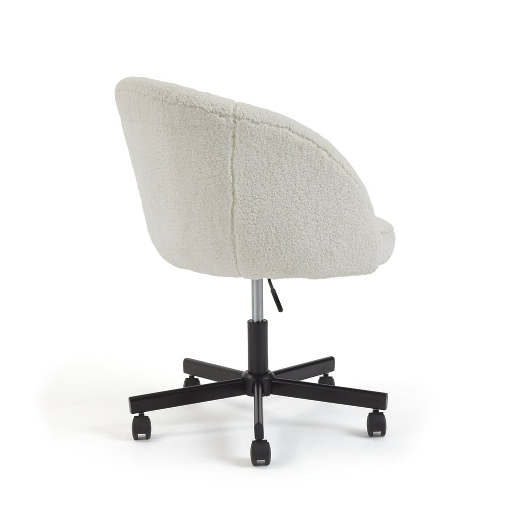 Sonny Fabric Office Chair - Black & White