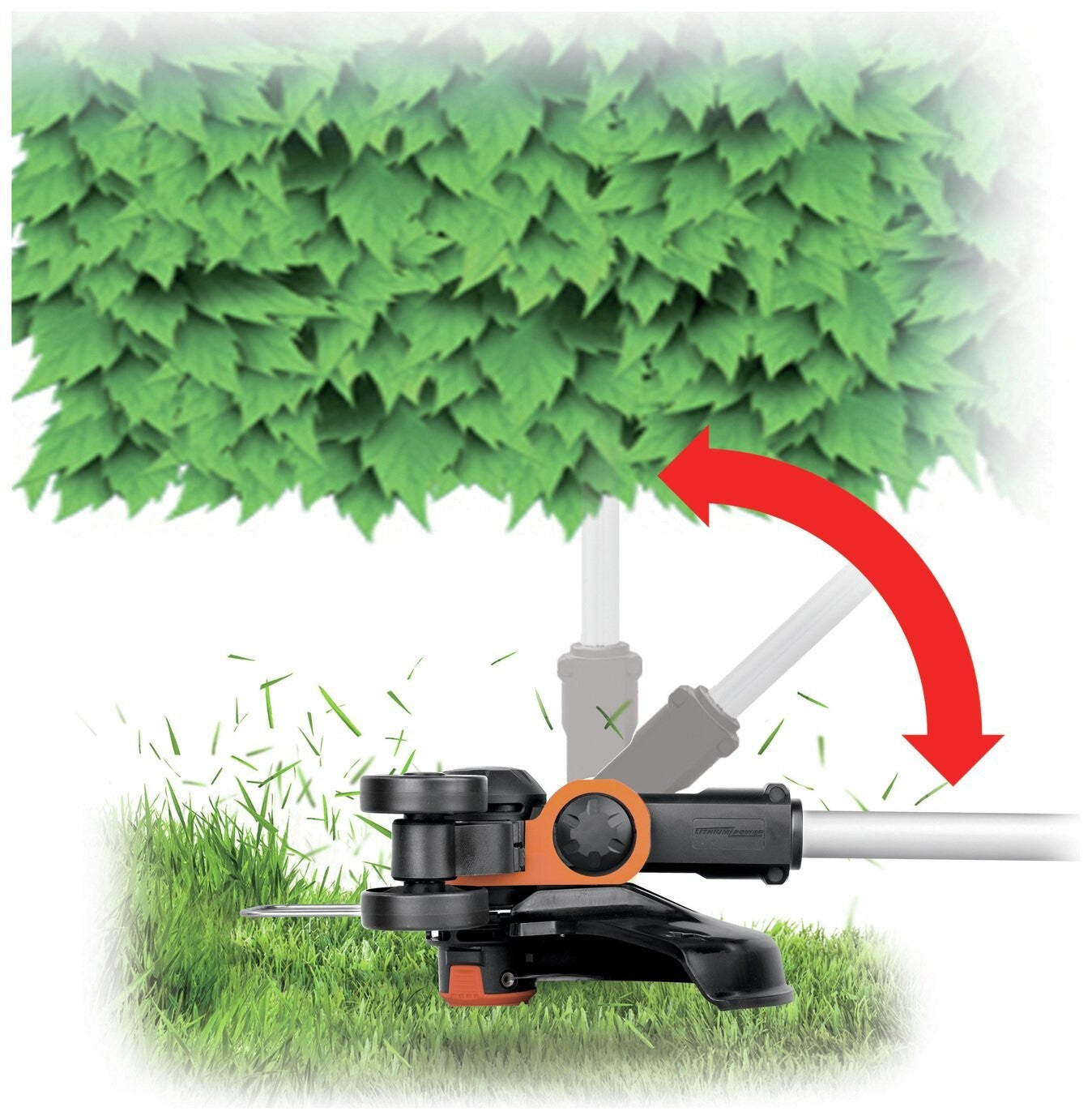 Spear and Jackson 23cm Cordless Grass Trimmer Garden Power Tool - 36V
