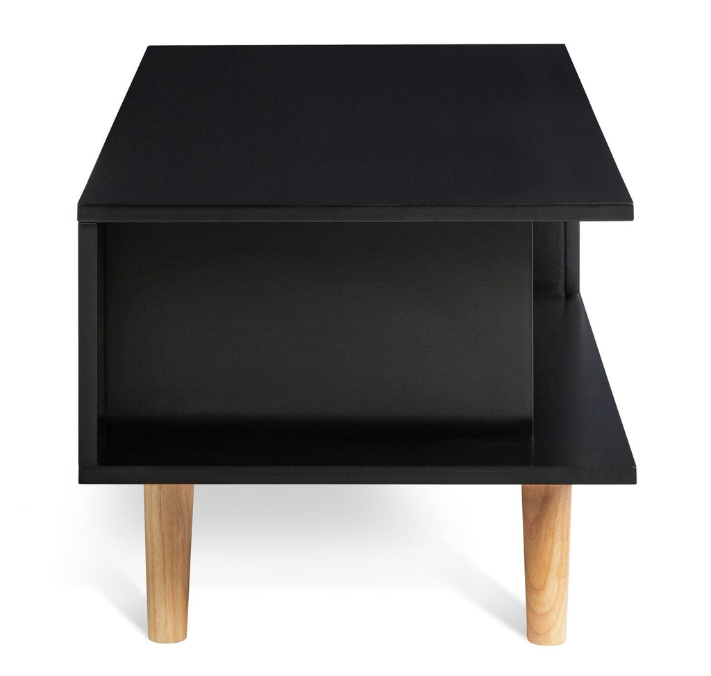 Habitat Cato 1 Drawer TV Unit - Black