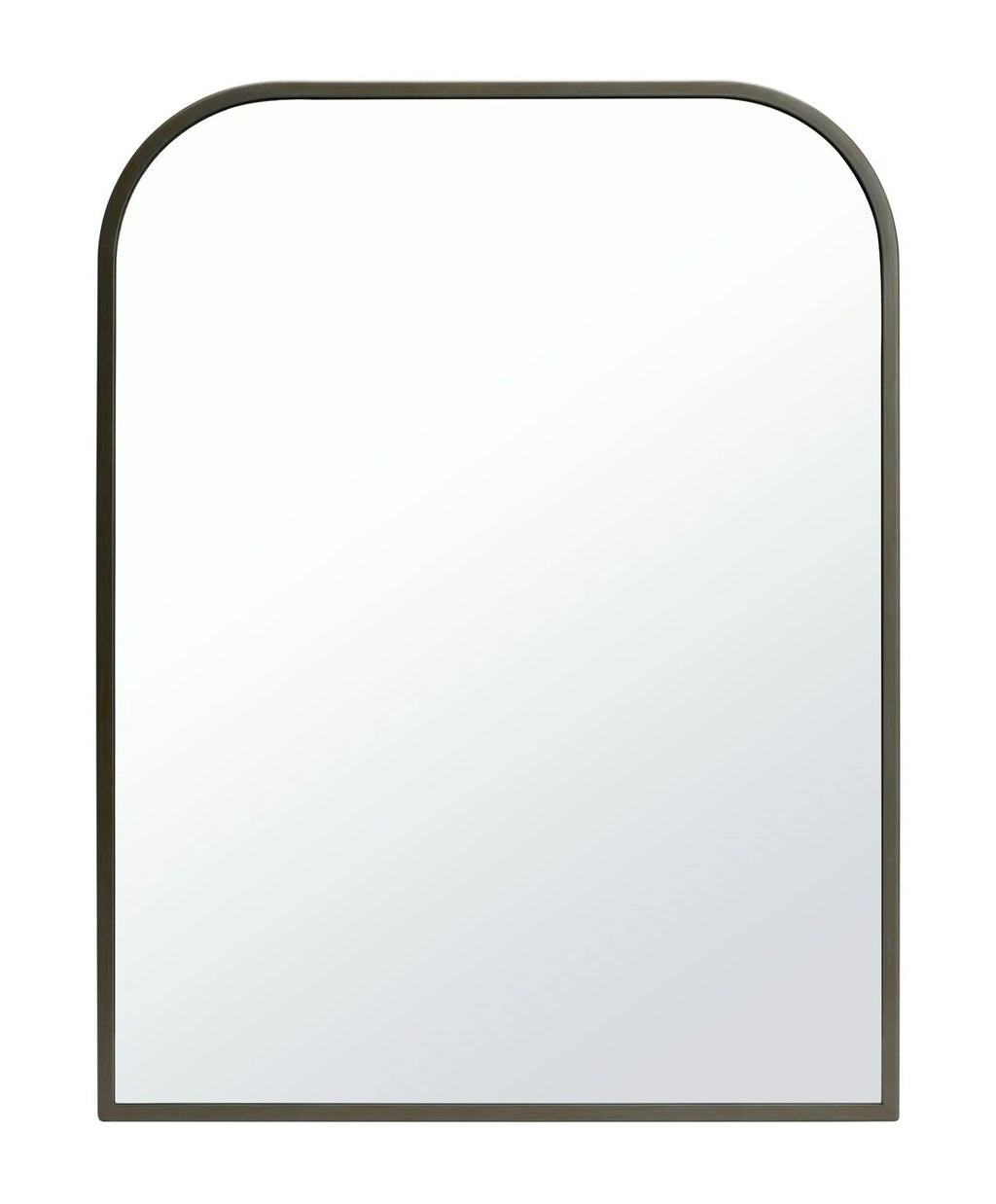 Habitat Distressed Zinc Effect Arch Wall Mirror - 70x54cm