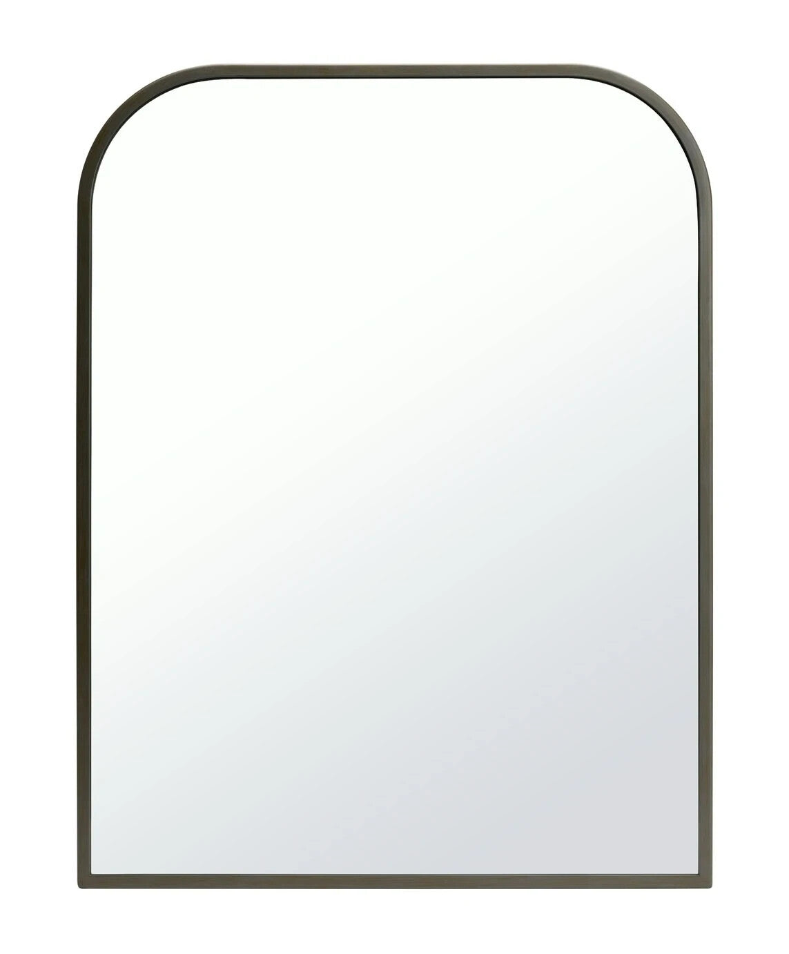 Habitat Distressed Zinc Effect Arch Wall Mirror - 70x54cm