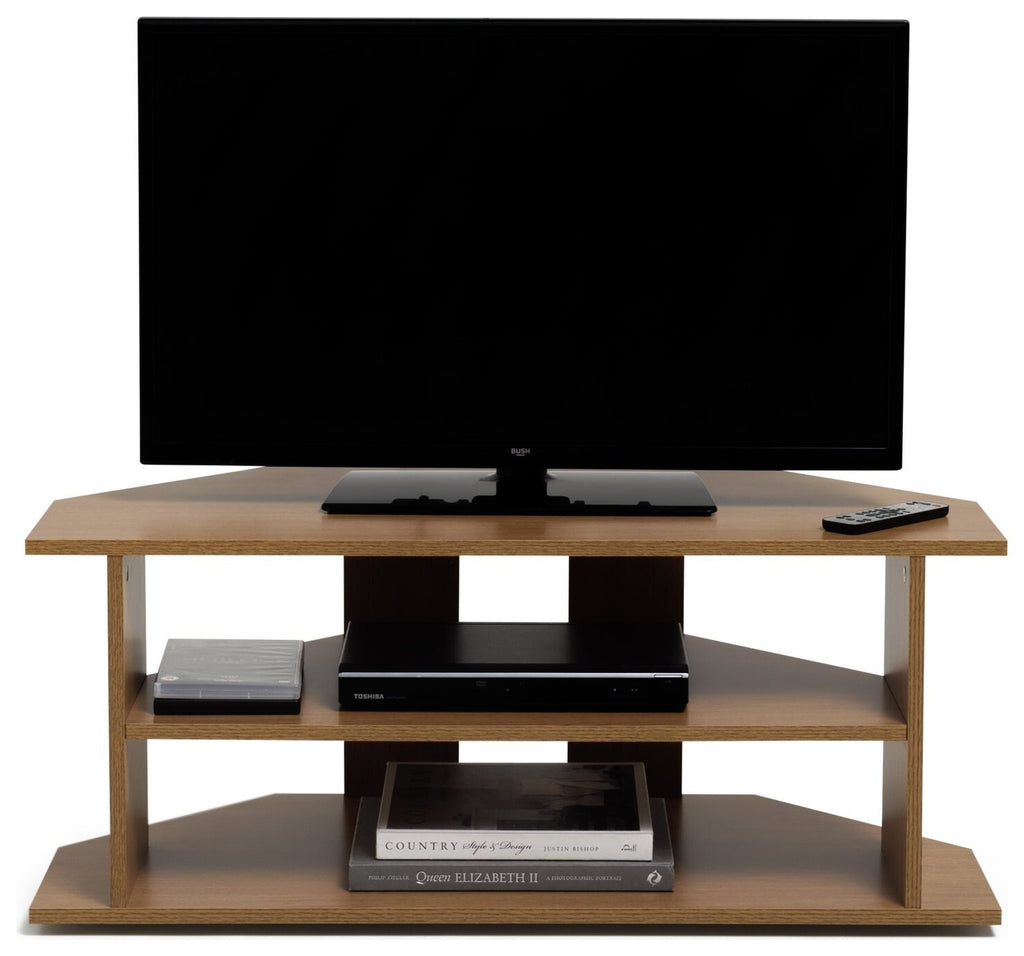 Corner TV Unit - Oak