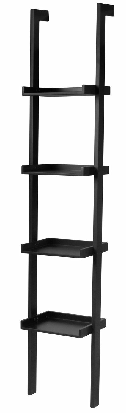 Habitat Jessie Narrow Ladder Shelf - Black