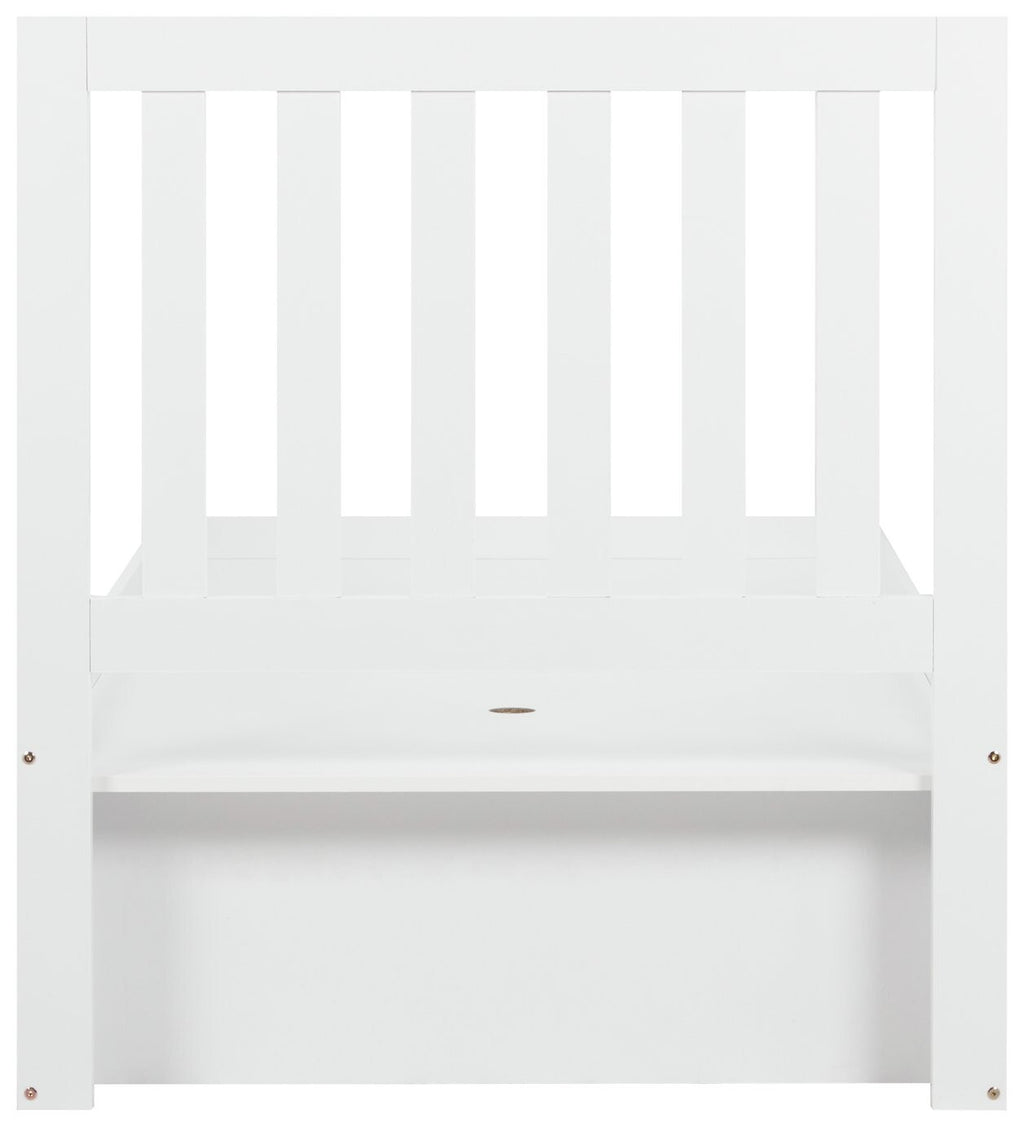 Birlea Appleby Single Wood Effect Bed Frame - White