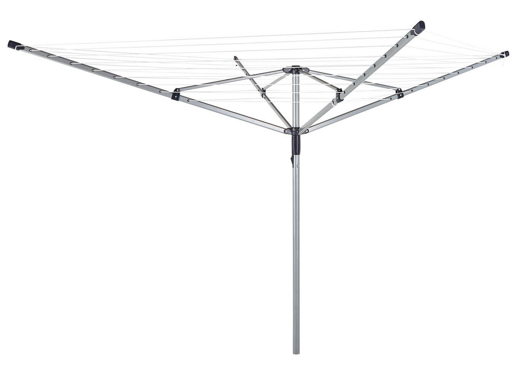 Home 50m 4 Arm Rotary Airer | Outdoor Indoor Clothes Drying Laundry Washing Line