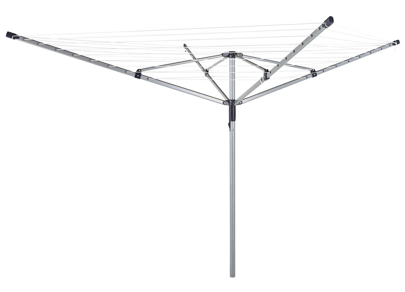 Home 50m 4 Arm Rotary Airer | Outdoor Indoor Clothes Drying Laundry Washing Line