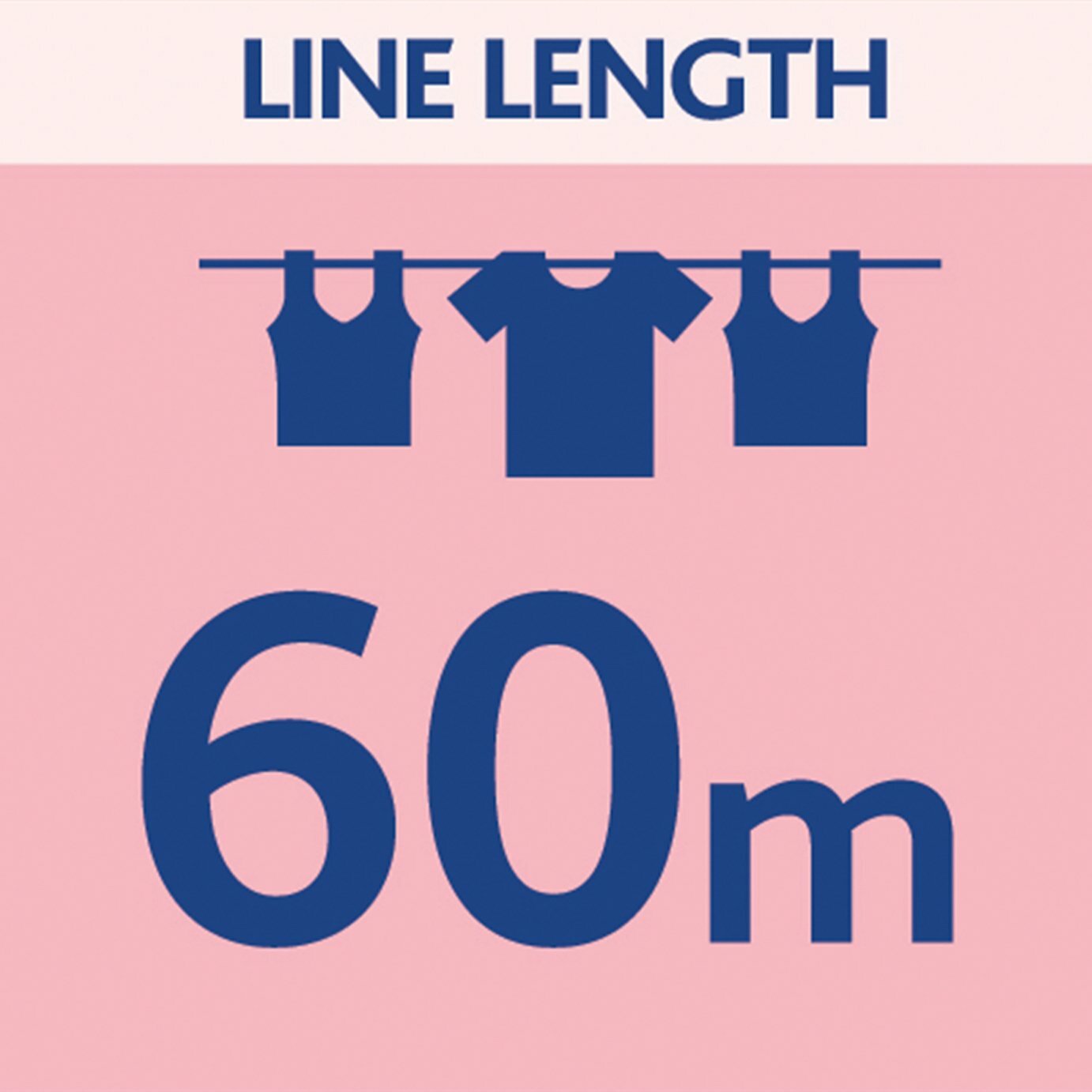 Vileda 60 Metre Super Dry Hoist Rotary Airer