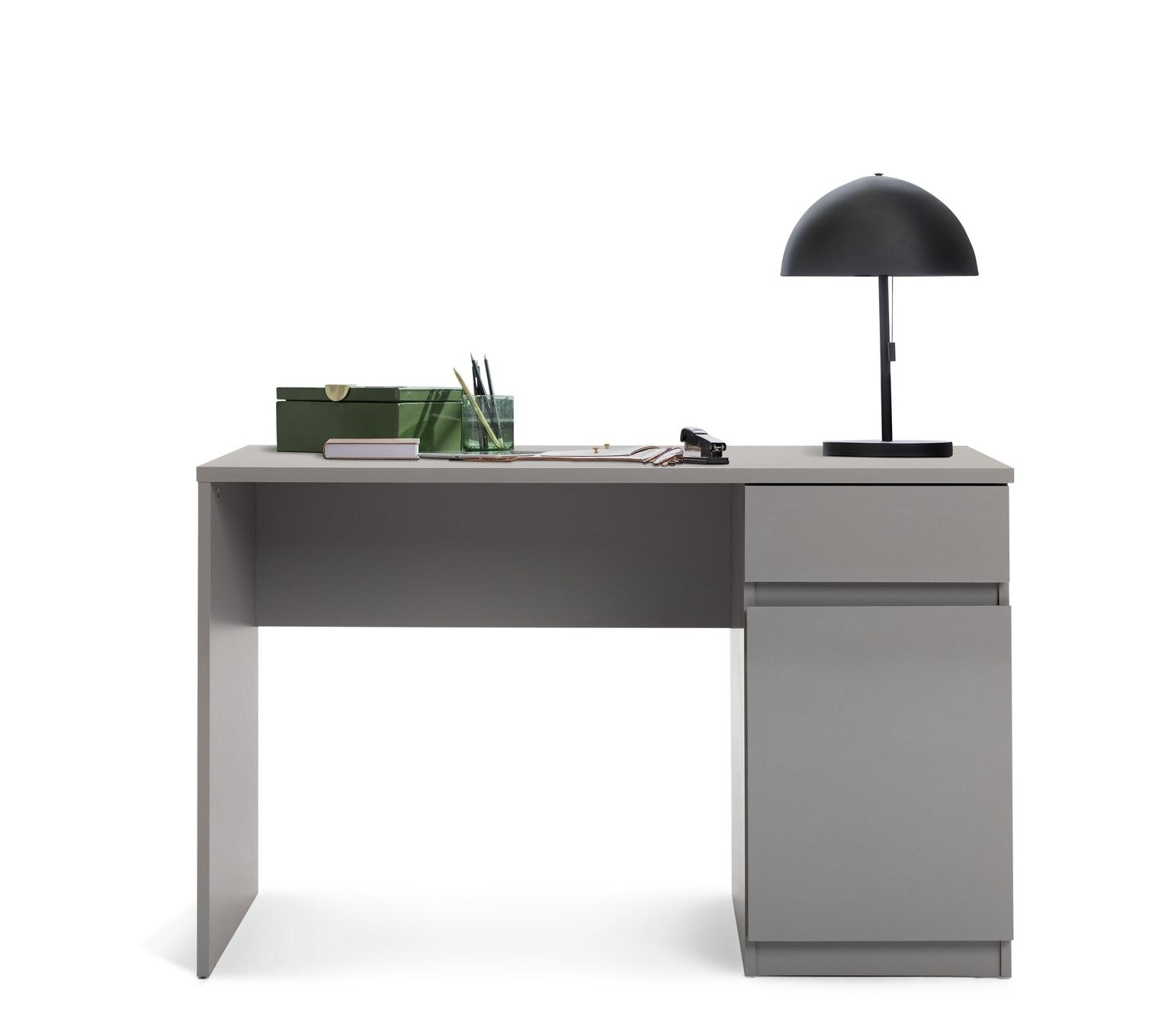 Habitat Jenson 1 Drawer Office Desk - Grey