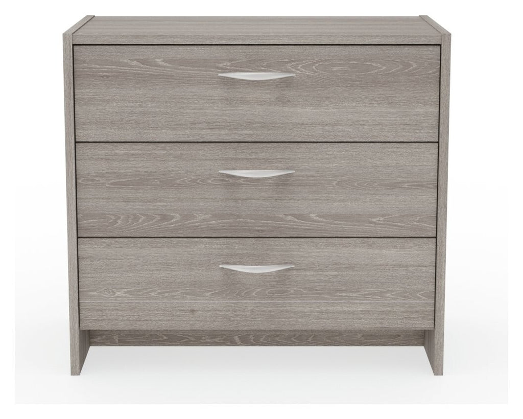 Seville 2 Piece 1 Door Wardrobe Set - Grey & Oak ( B Grade )