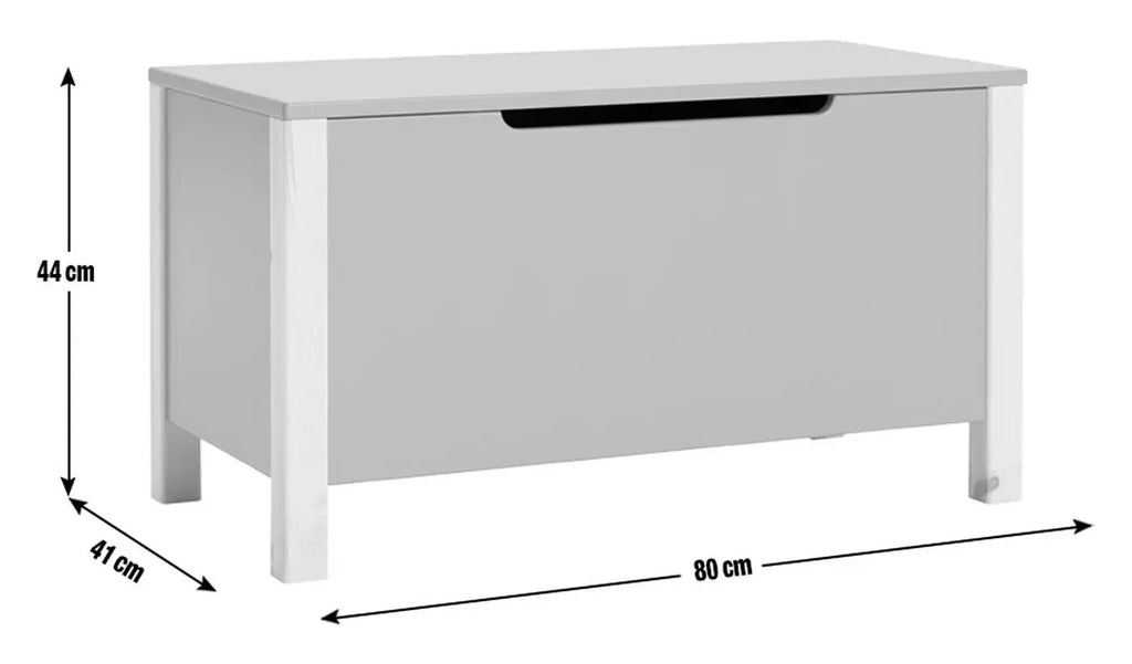 Habitat Kids Billie Toy Box - Grey