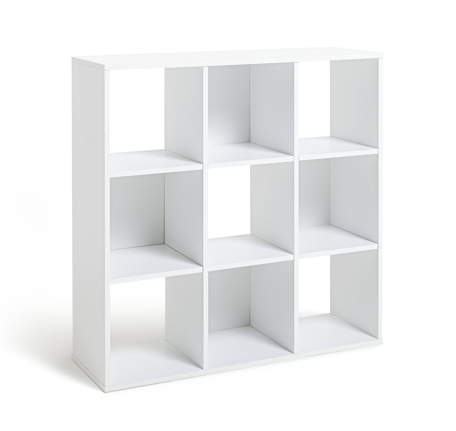 Habitat Squares 9 Cube Storage Unit - White | White Cube Shelf Storage Organizer