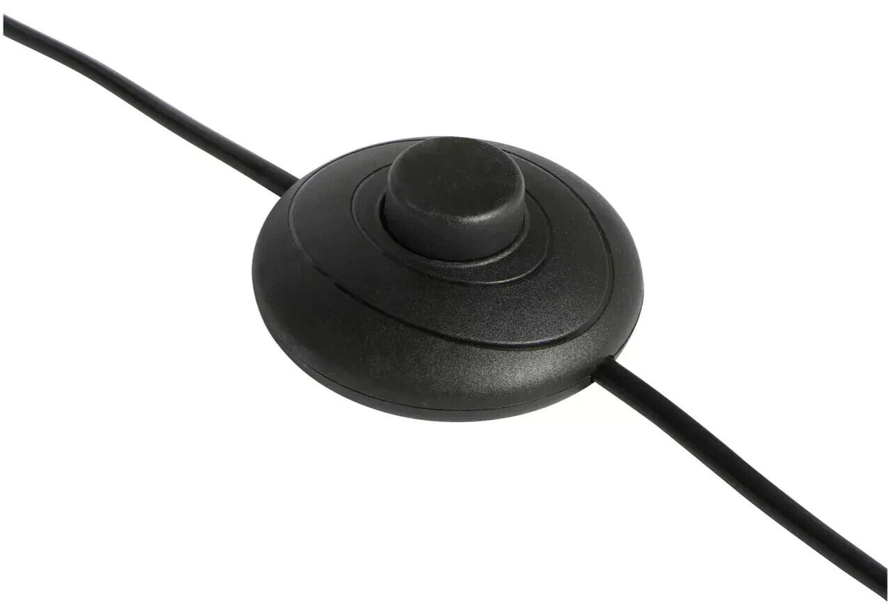 Home Gloss Stick Floor Lamp Black | Modern Tall Standing Light for Living Room