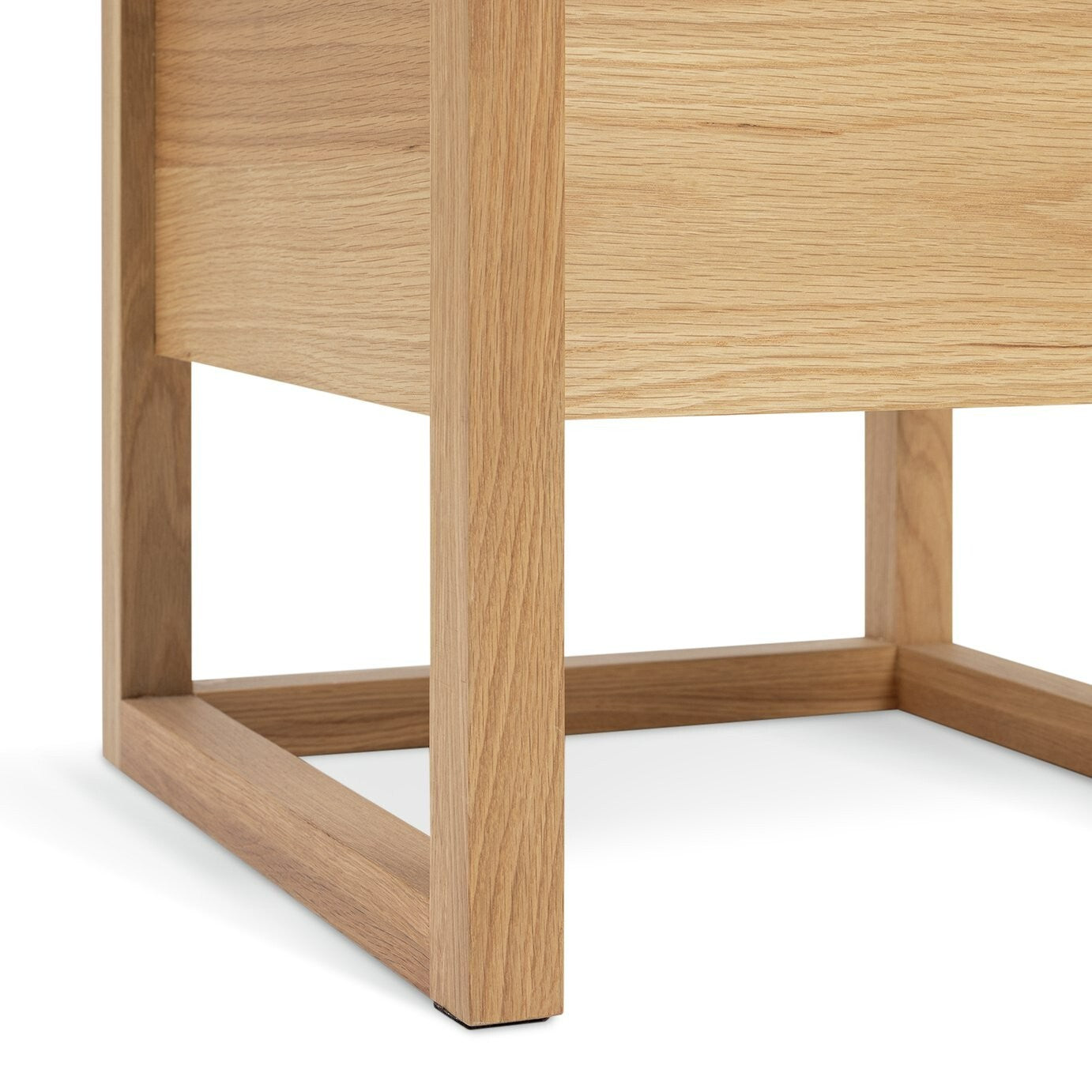 60 Hana 1 Drawer Bedside Table - Oak