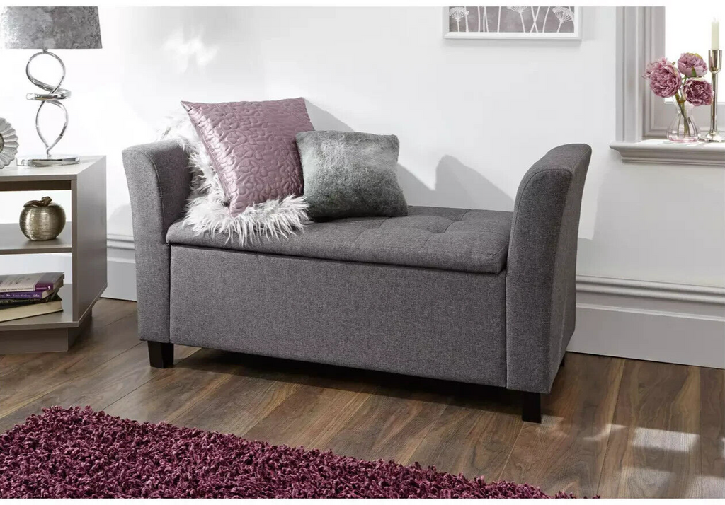 GFW Verona Window Fabric Seat - Charcoal