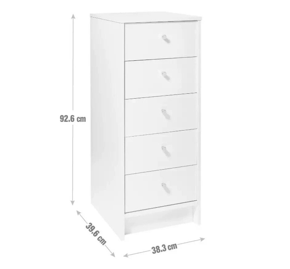 Habitat Kids Scandinavia 4 Chest of Drawers - White