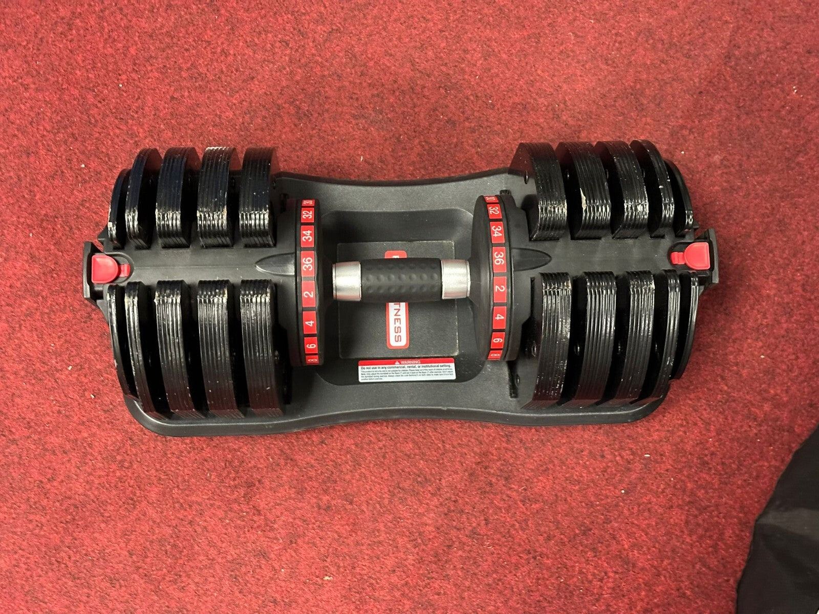Pro Fitness Adjustable 36KG Dumbbell ( S)