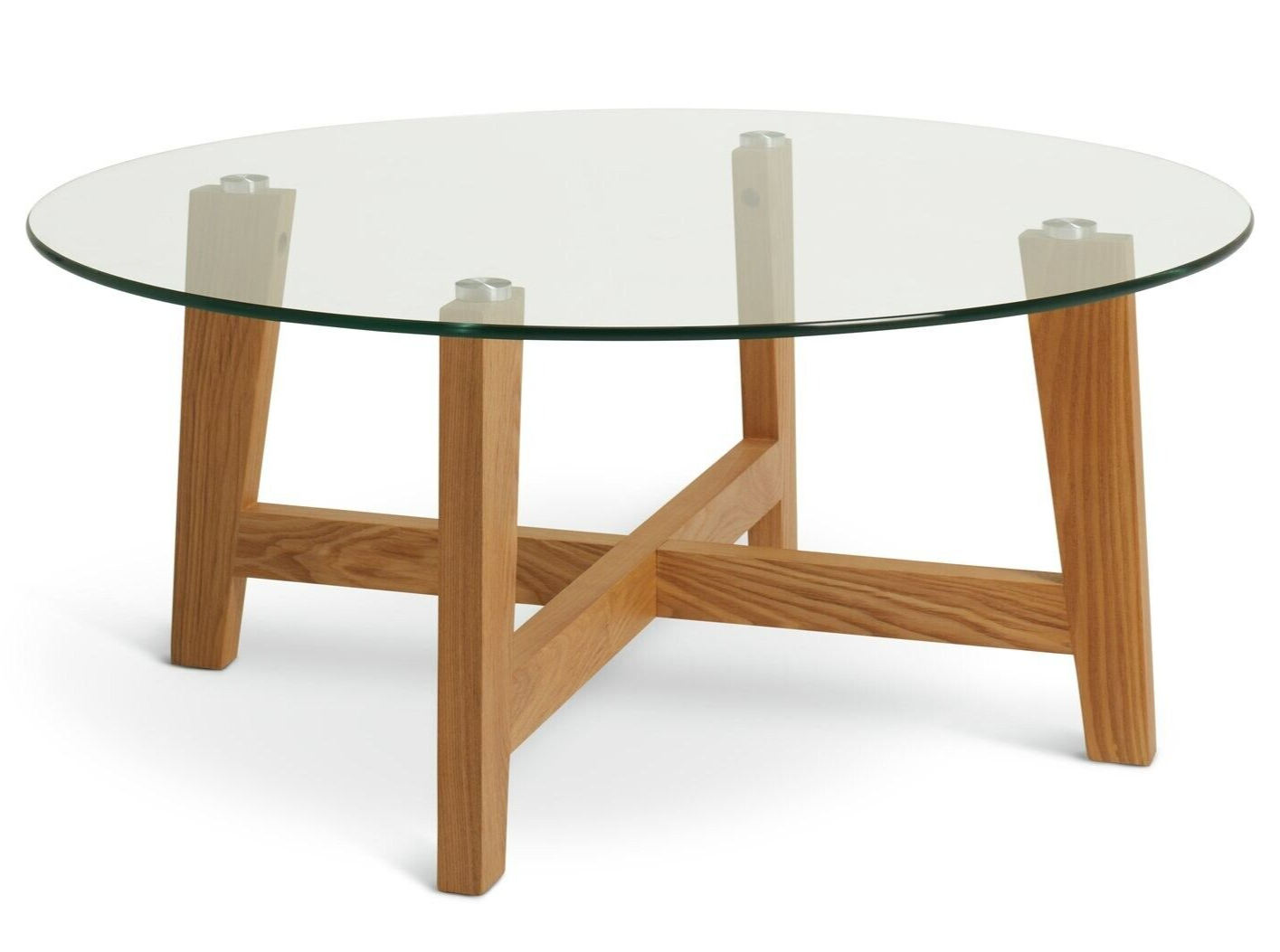 Habitat Zela Round Coffee Table - Oak