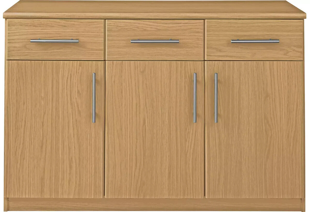 Anderson 3 Dr and 3 Drawer Sideboard - Oak Effect