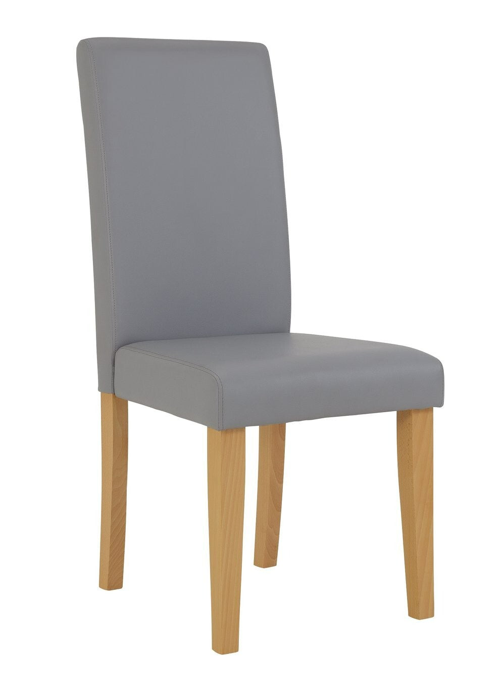 Home Pair of Midback Dining Chairs - Grey