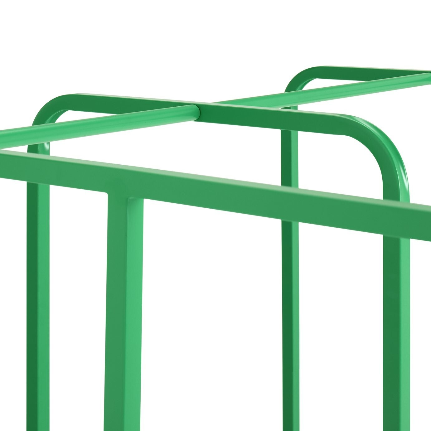Lorelei 2 Shelves Rail Corner - Green