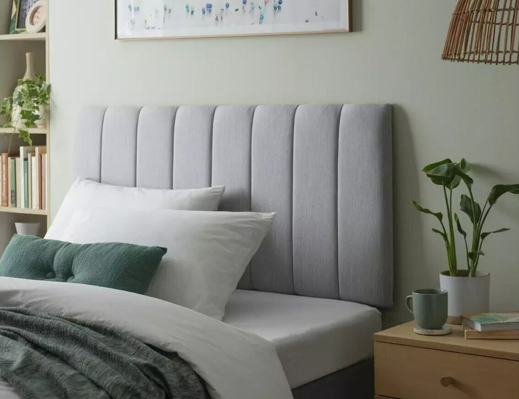 Bircham Small Double Headboard - Light Grey
